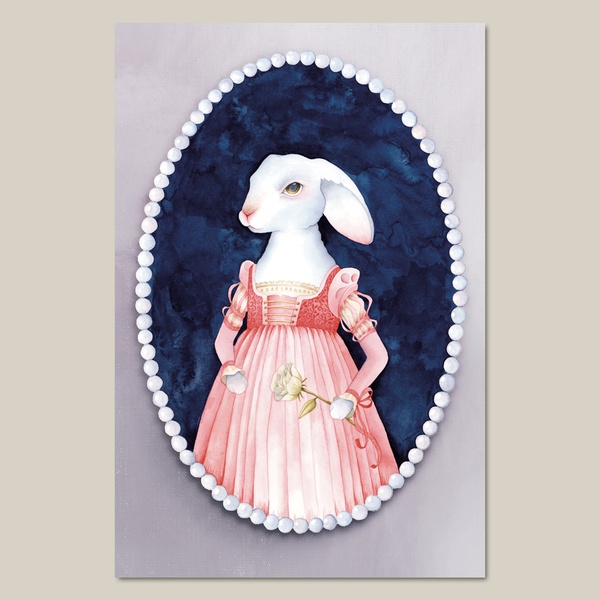 1. Portrait of Mrs. Rabbit